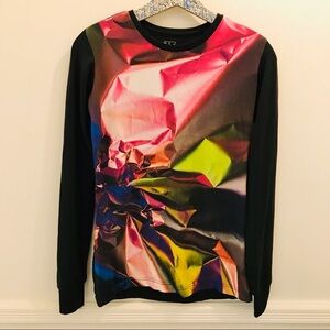 Burton Dryride Long Sleeve T-Shirt small black pink blue
